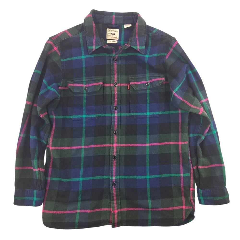 Levi's | Plaid Jackson Worker Flannel-Relaxed Fit | Size Small
